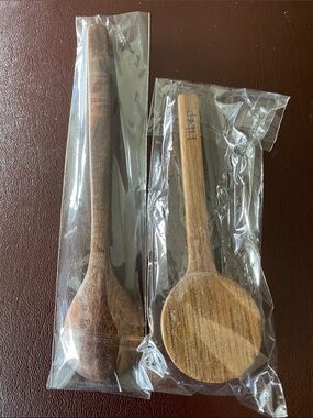 RYZE Wooden Acacia Spoon & Scoop Set